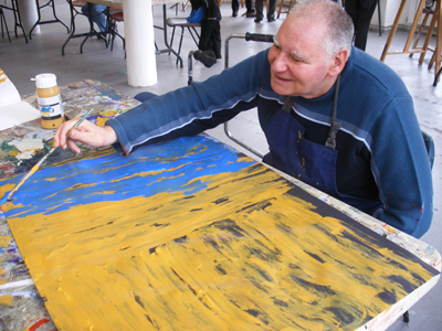 Free visual arts workshops for people with learning disabilties