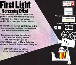 First Light Film Screening at GFT