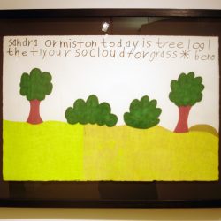 'You're So Cloud For Grass' by Sandra Ormiston