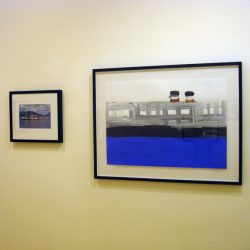 Lesley Nimmo - Ship, acrylic on paper