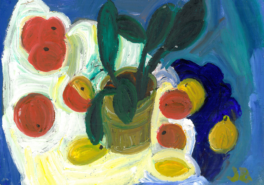 Still Life - acrylic on board