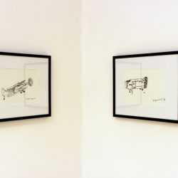 'Fly Baby' and 'Untitled' by Tommy Kemp