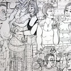 'Inside 1' by Carol Lee - detail