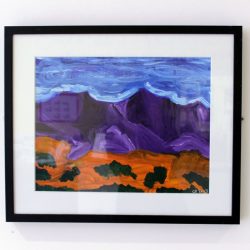 'Breidden Hills from Welshpool' by Amanda Wells