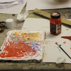 Foam Marbling at Project Ability