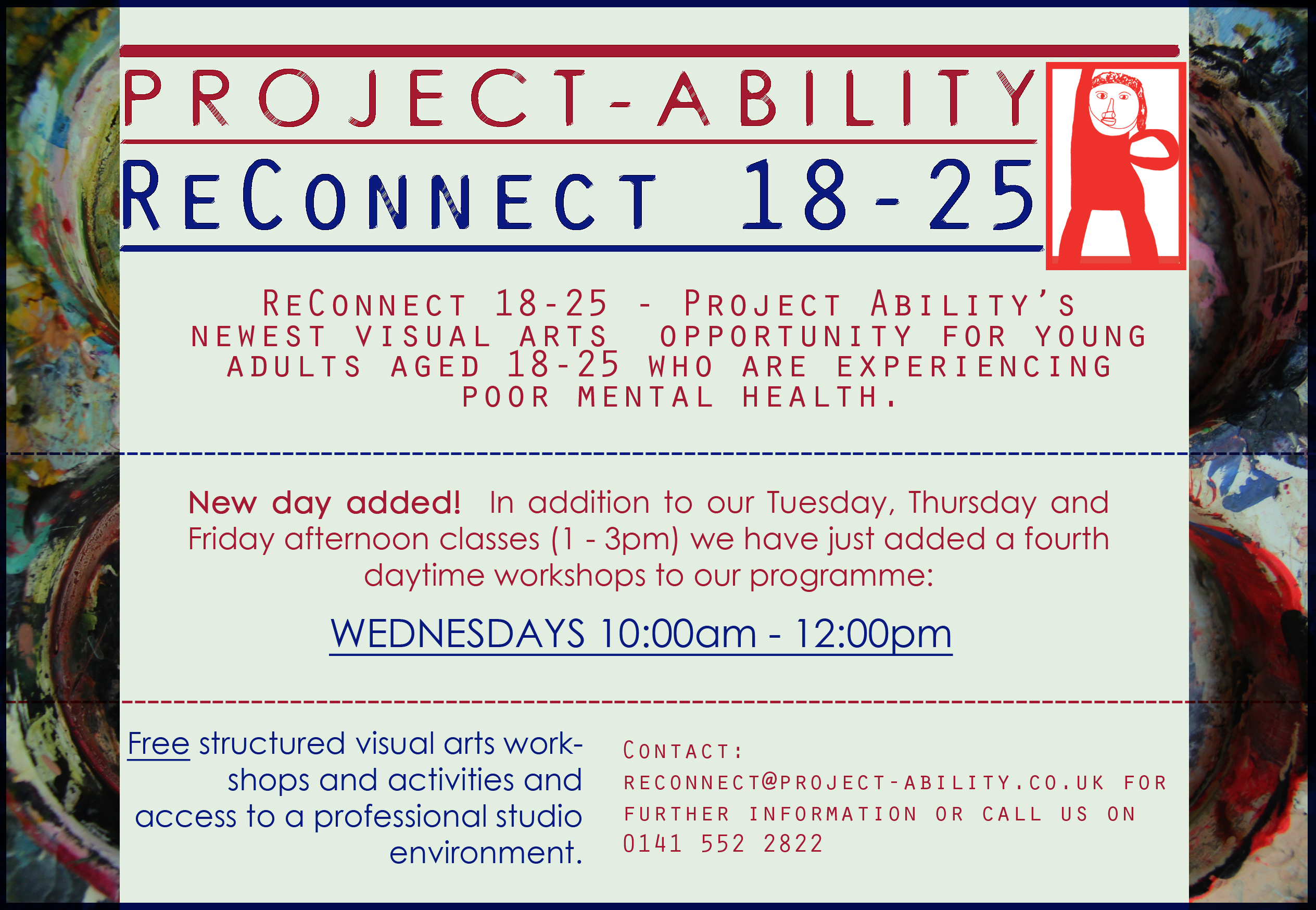 ReConnect 18-25 – new day added