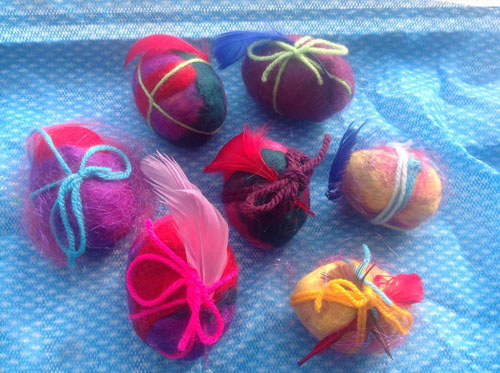 FFFW - Felt eggs