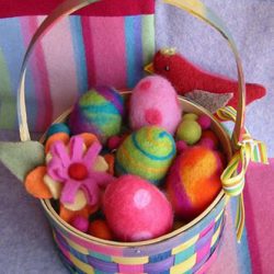 Friends and Families Fun Workshop - Felt Eggs