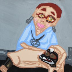 'Brookie Boy Puppy Baby' by Cathy Staughton (Arts Project Australia)