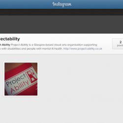 We’re on Instagram