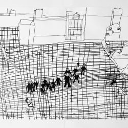 Artwork of the Week – ‘Untitled’, pen & ink on paper by Tommy Kemp