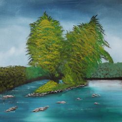 Painting by Peter Stewart