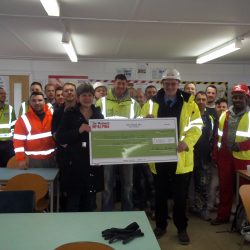 Sir Robert McAlpine donate £1000 to Project Ability