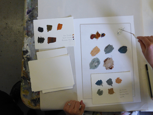 ReConnect paint mixing workshops