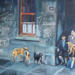 Artwork of the Week – Old Gorbals by Jim Feeney