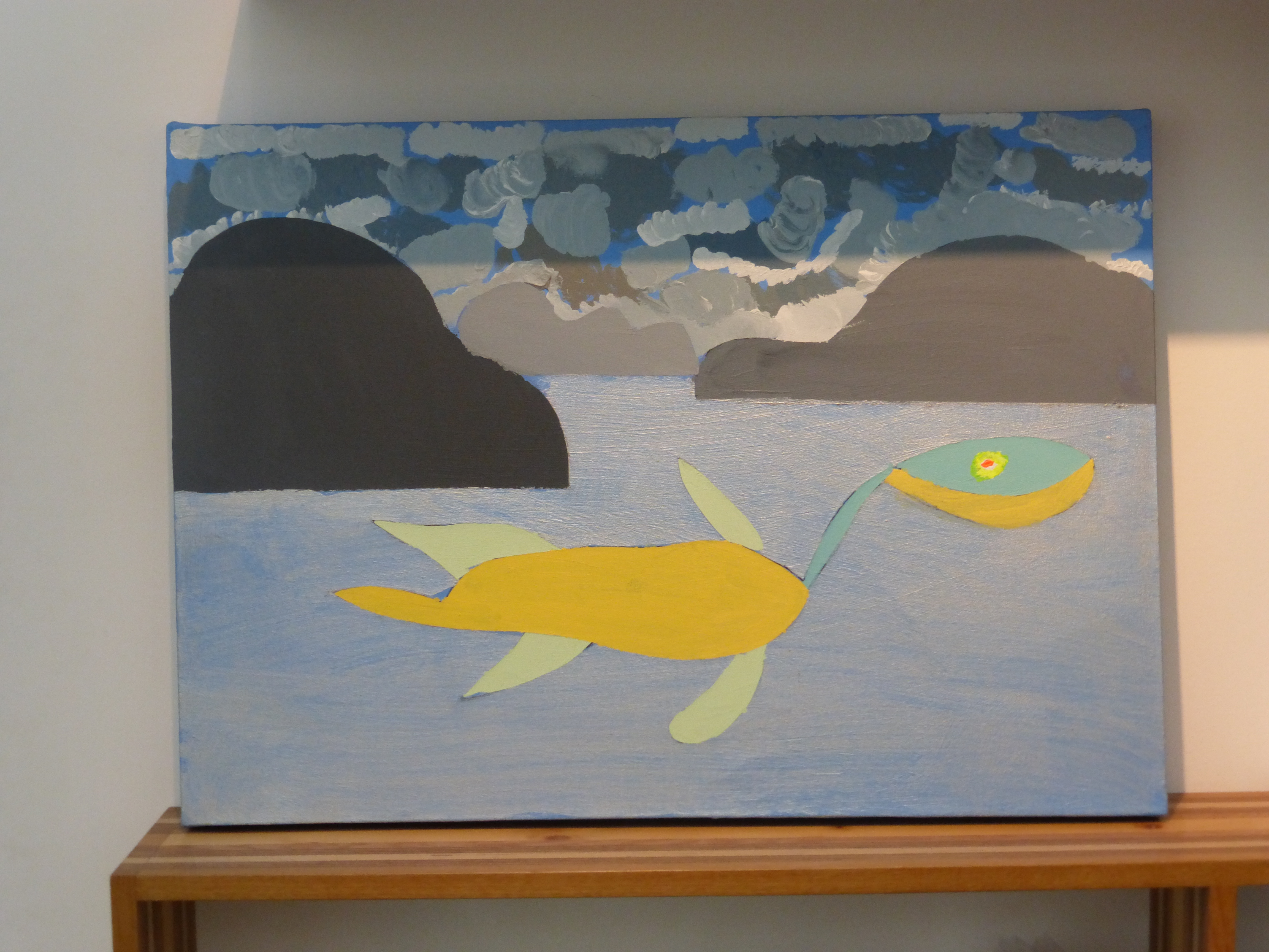 Shop Item of the Week – ‘The Loch Ness Monster in a Winter Storm’ by Steven Reilly