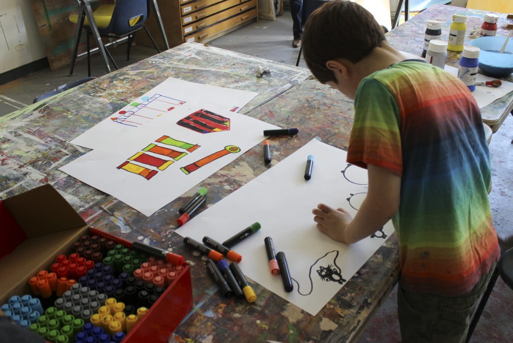 Create Visual Arts Classes Project Ability