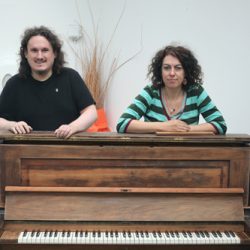 Presentation by Consuelo Servan and Jonathan McKinstry at art in the gart