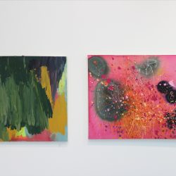 Left: 'Untitled' by Craig Murray Right: 'Untitled' by Beth Laing