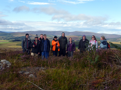 Walking Group in the Cairngorms