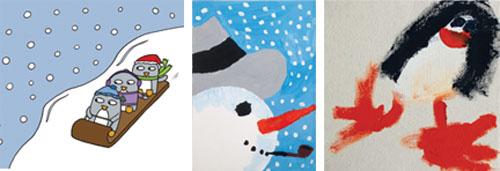 Our Christmas cards have arrived