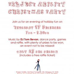 Project Ability Christmas Party