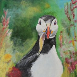 Puffin’s Lunch’ by Christina SooJa Massey