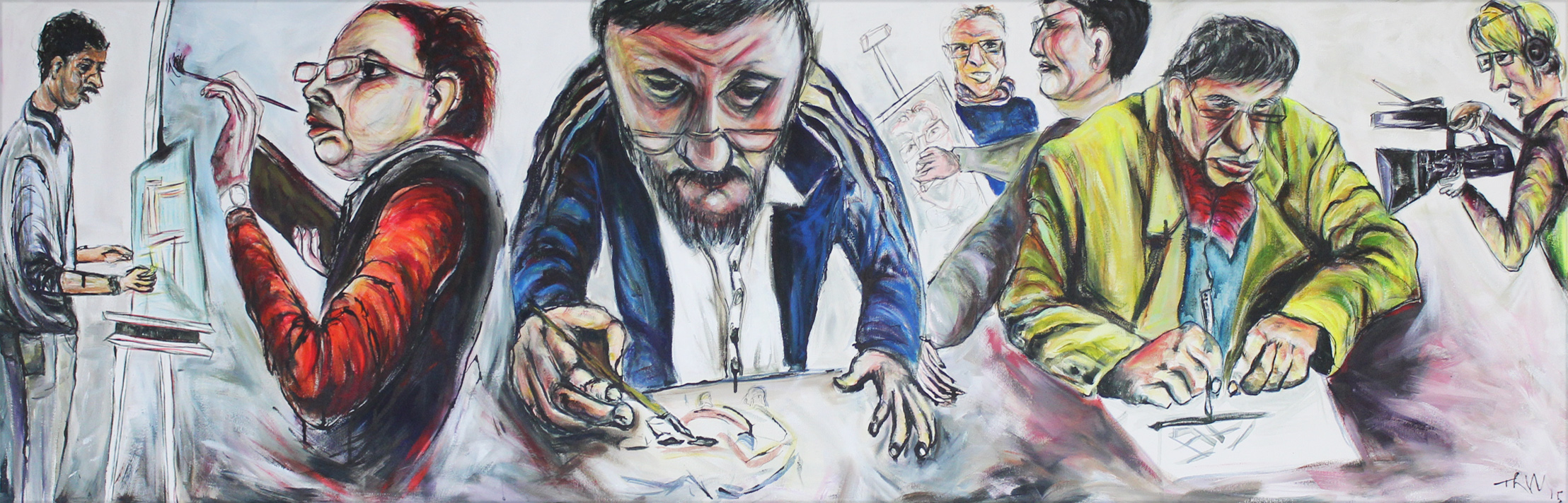 Watch Tanya Raabe-Webber paint a new portrait live