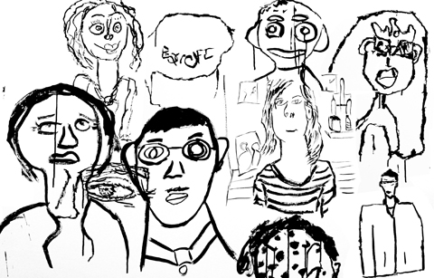 Portrait exhibition by young artists across Glasgow, Paisley & Kirkintilloch