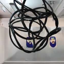 'The Tubes (Prime Time)' 2016 by Jim Lambie