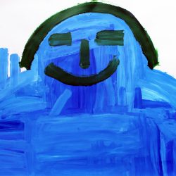 Untitled, (Friendly Wave) by Lesley Nimmo