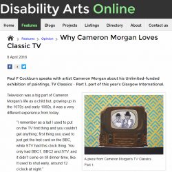 Why Cameron Morgan Loves Classic TV’ – interview on DAO
