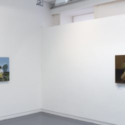 Left: Ralph Douglas. 'Rendition of Guthrie's Hind's Daughter'. Right: Ralph Douglas. 'After Rembrandt'.