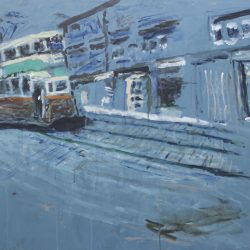 Ralph Douglas. 'Bus Stop, Glasgow'.