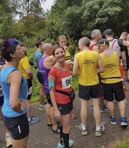 Hilary Dupre raised over £1200 for Project Ability