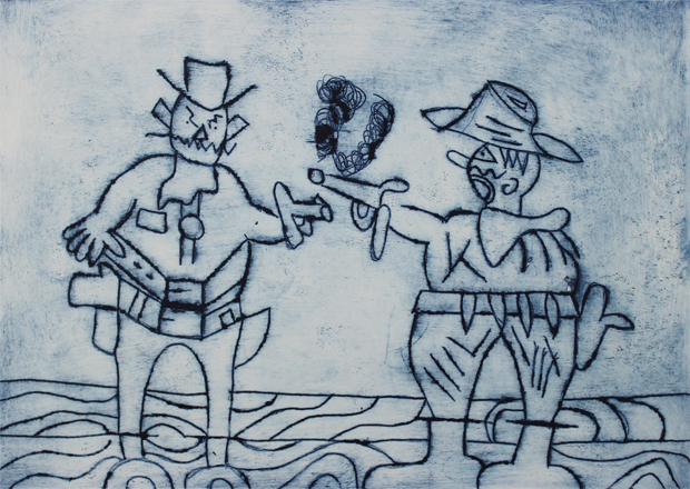 Gun Smoke’ by Cameron Morgan