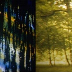 Screen Shot 8mm transfer, Lea Cummings and Celine Mcilmunn