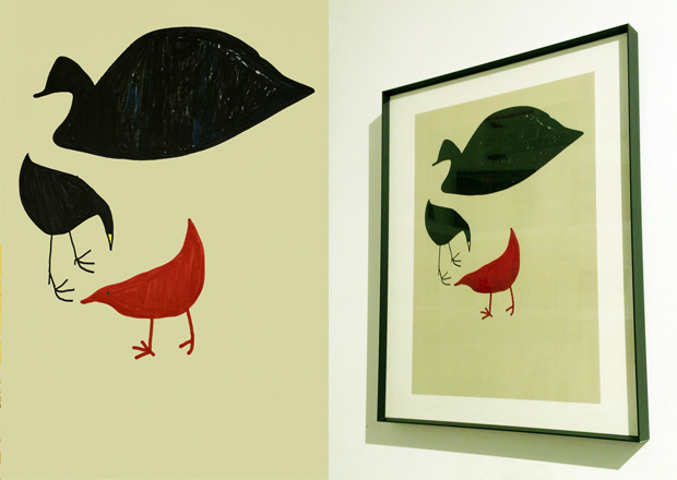 Shop Item of the Week – ‘Swans’ Poster by Scott Smith