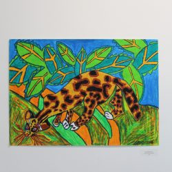 'Spotted wild cat' by Cameron Morgan