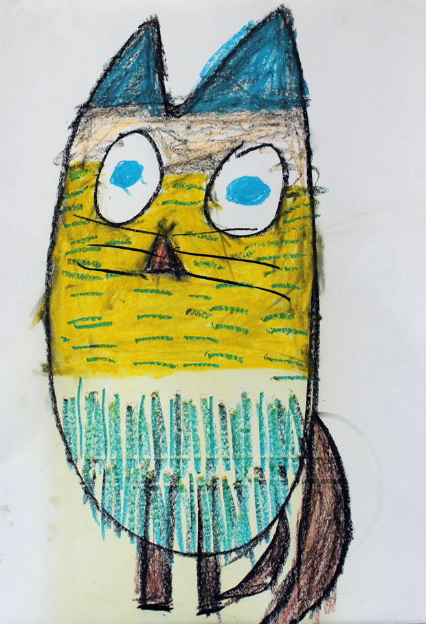 Beastie Owl Cat’ by Lewis Scott