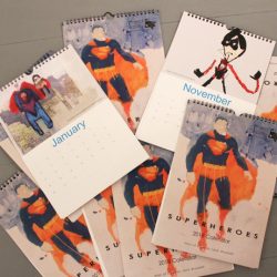 Get your Superheroes calendar now