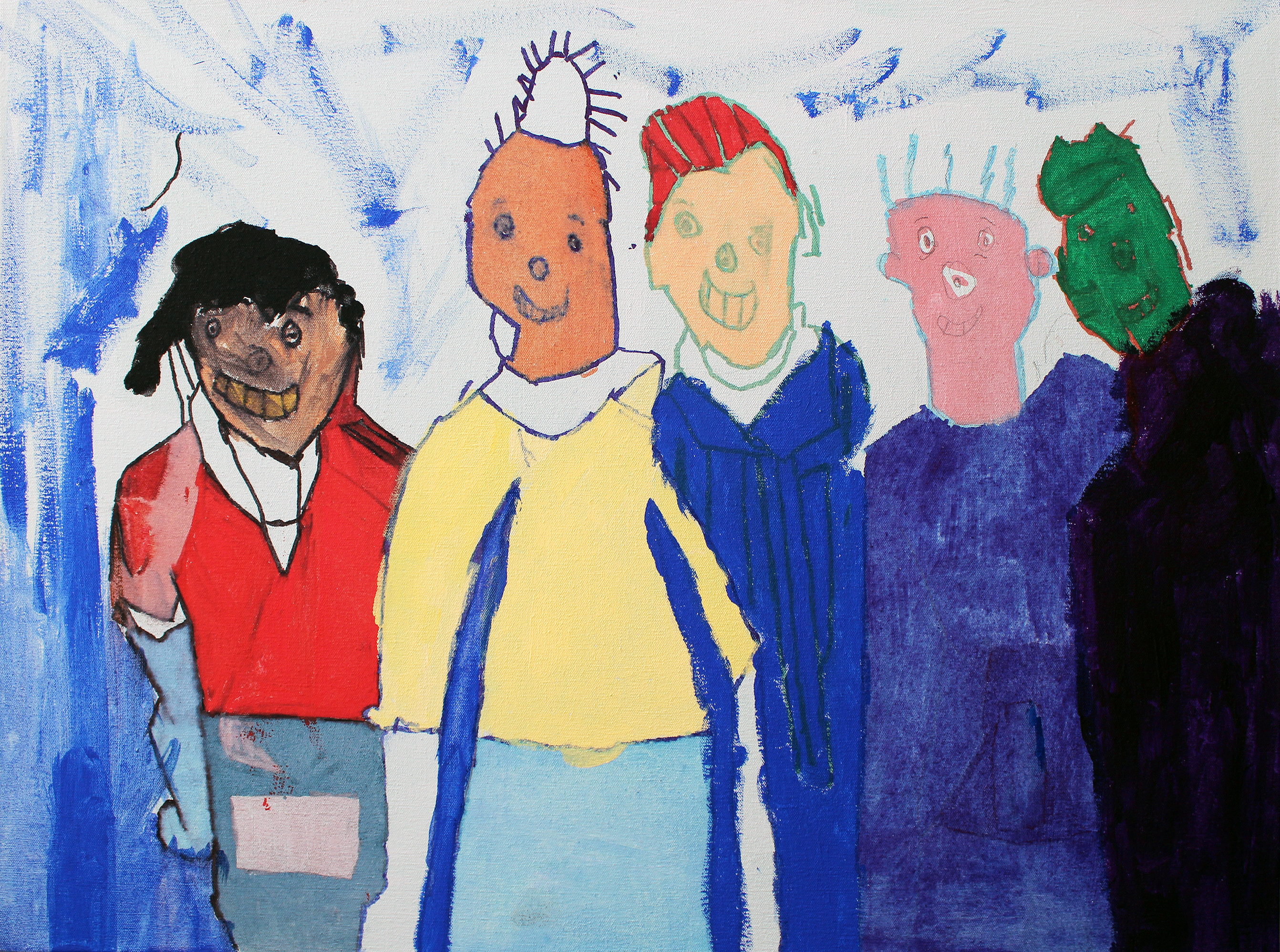 Project Ability artists at Manchester Buy Art Fair 2017