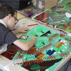 Free art workshops for young people with Down’s syndrome