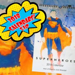 2018 Superheroes Calendars