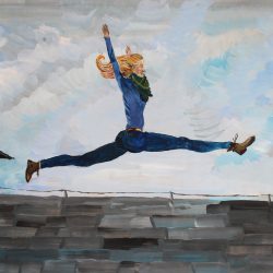 Grosser Schritt (Big Step)’ by Claudia Gorsch