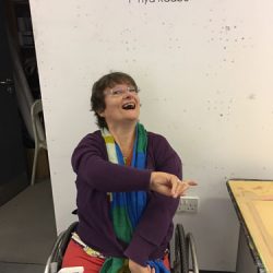 Tany Raabe-Webber on her visit at Project Ability