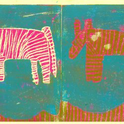 Brian McGinnis: Zebra poster