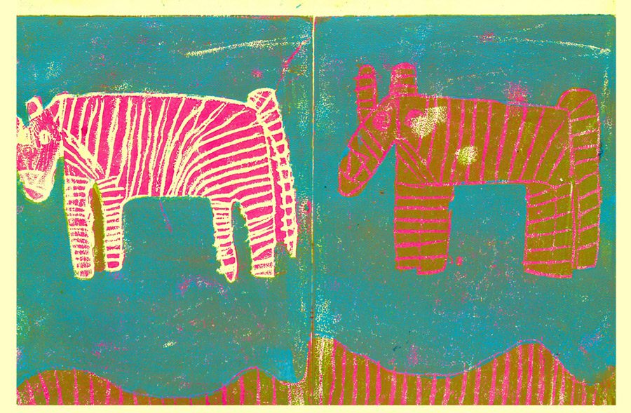 Brian McGinnis: Zebra poster