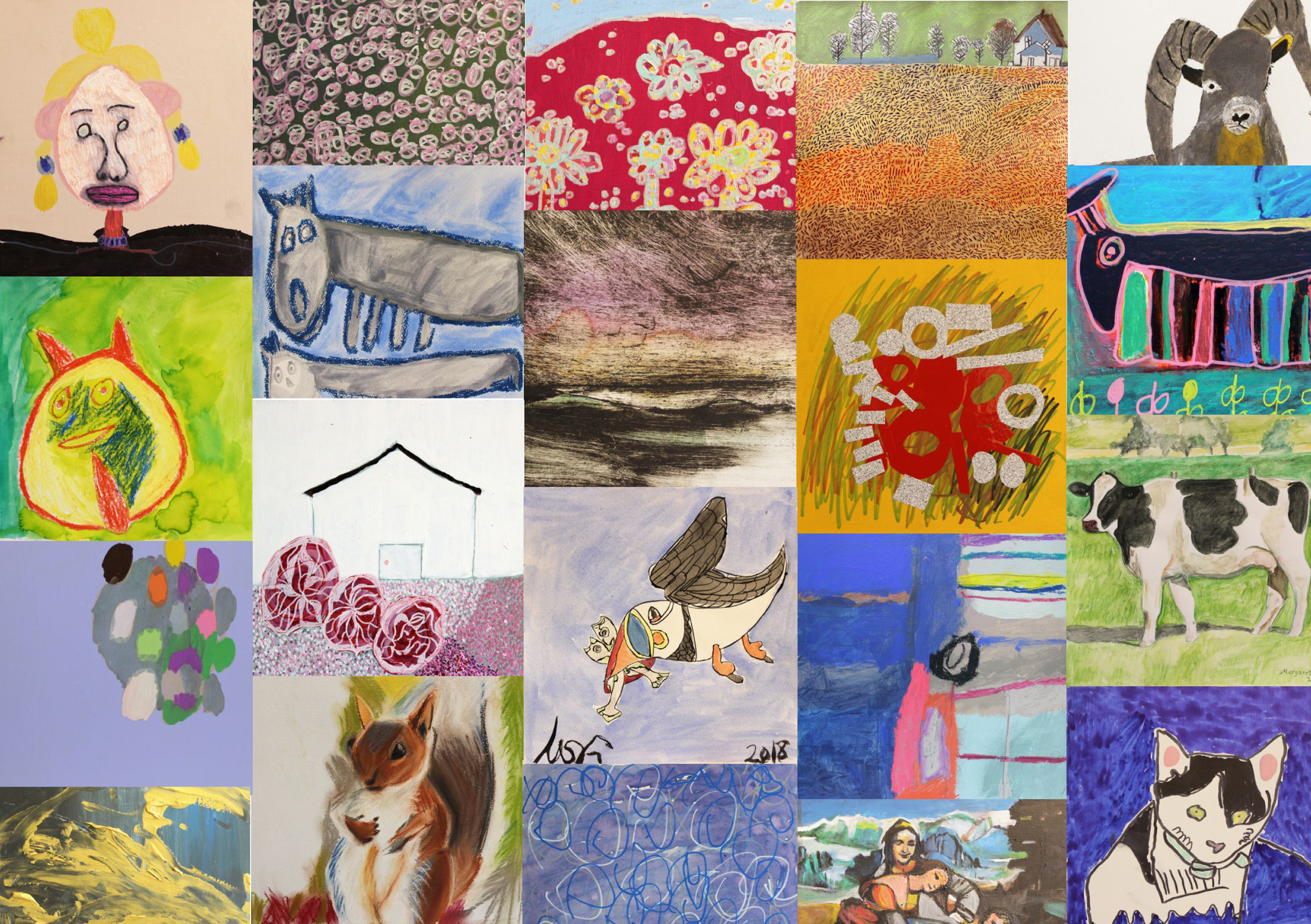 Invitation to the Project ability Christmas exhibition