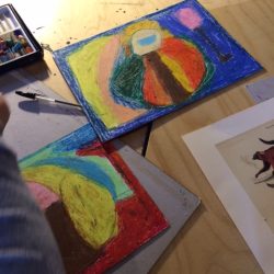 Artwork at Sombrero del Bajo